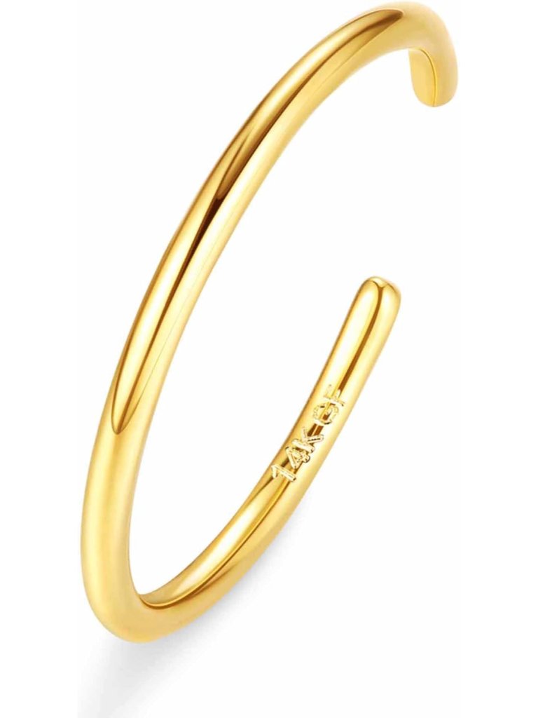 14k Gold Plated Toe Rings Adjustable Toe Ring For Women Thin Toe Rings Open Band